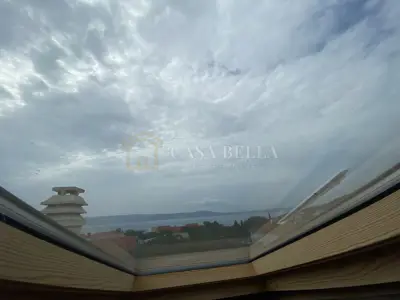 Etaža kuće 101 m², Povile - 2 stana i pogled na more - 18