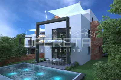 Stan 120 m², Remete, urbana vila s liftom i garažom - 3