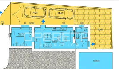Wohnung 54 m², Brodarica - 120 m bis zum Meer und zur Promenade - 8