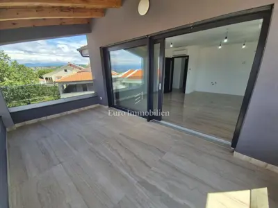 Apartment mit wunderschönem Meerblick in Malinska - 2