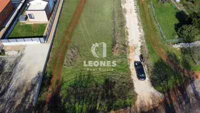 Building plot, Brtonigla - near the center, project for two houses - 2