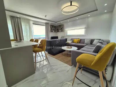 Apartman 80 m², Malinska - otvoren pogled na more - 9