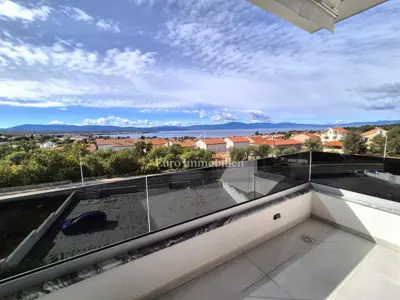 Apartman 80 m², Malinska - otvoren pogled na more - 19