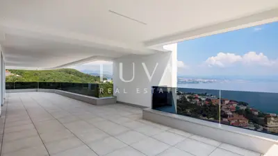 Opatija, luksuzna novogradnja s pogledom na more, stan NKP 367,19 m² - 7