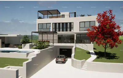 Vila 324 m², Kaštelir - luksuzna vila s bazenom