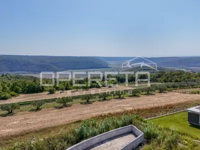 Građevinsko zemljište, Krasica, 1.736 m², pogled na more