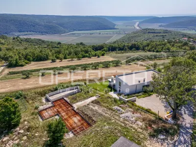 Građevinsko zemljište, Krasica, 1.736 m², pogled na more - 2