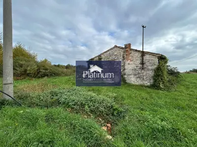 Bauland 3.160 m², Želiski kod Barbana, an der asphaltierten Straße - 3