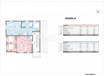 Stan 52 m², Bibinje - vrt i parkirno mjesto - 17