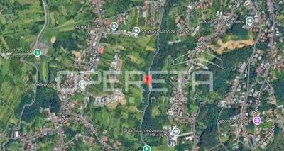Grundstück 711 m², Šestine - grüne Lage am Wald und Bach - 6