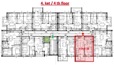 Stan 43 m², Pula - Monvidal, novogradnja i terasa - 7