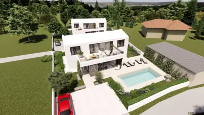 Building plot, Kužinići - permit and project - 2