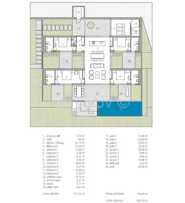 Building land 960 m², Komiža, permit for a villa with a pool - 5