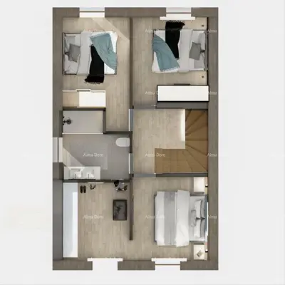 Wohnung 105 m², Vilanija bei Umag, Meerblick - 16