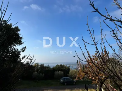 Building land, Labin - sea view and access road
