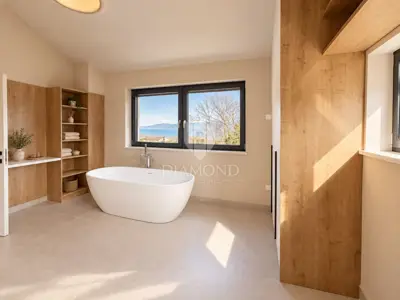 House 150 m², Labin - sea view and pool - 14