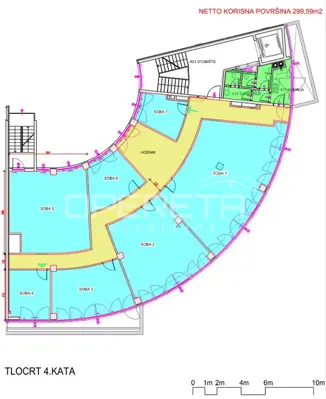ZAGREB, HEINZELOVA – UREDSKI POSLOVNI PROSTOR 300m² NA REPREZENTATIVNOJ LOKACIJI - 11