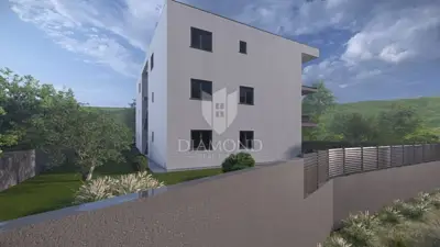 Luksuzna novogradnja na Drenovi, pogled na more - 9