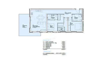 Apartment 107.1 m², Srima near Vodice - 70 m from the sea and beach - 22