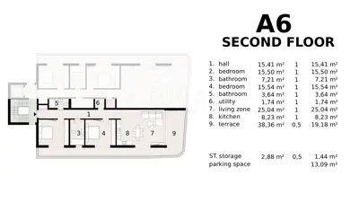 Apartment for sale in Ičići, 112,9 m² - 5