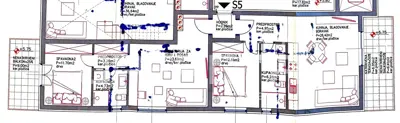 Komfortable 3-Zimmer-Wohnung 101 m² in einem Neubau in der Umgebung von Ližnjan