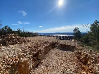 Building plot 705 m², Jadranovo - view of Kvarner - 10