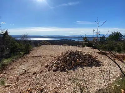 Building plot 705 m², Jadranovo - view of Kvarner - 9