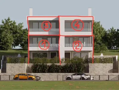 Building plot 705 m², Jadranovo - view of Kvarner - 3