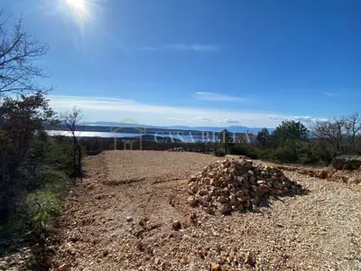 Building plot 705 m², Jadranovo - view of Kvarner - 8