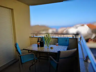Stan 36 m², Senj - lođa s pogledom na more