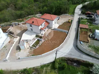 Mučići, Matulji - semi-detached house in high roh-bau condition with pool - 4