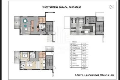 Stan 70 m², Pakoštane, 400 m od mora i centra - 13
