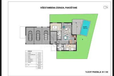 Stan 70 m², Pakoštane, 400 m od mora i centra - 9