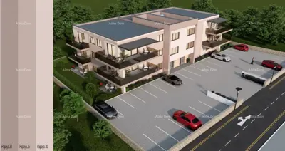 Apartment 84 m², Tar, new construction in the center and garden 126 m²