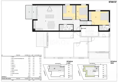 For Sale, Pag, Mandre, New Build, 4-Room, First Row to the Sea, Parking - 23