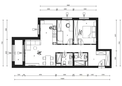 Prodaja, Stan, Črnomerec, Kuniščak, 3s, 75 m² - 2