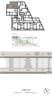 Prodaja, Stan, Črnomerec, Kuniščak, 3s, 75 m² - 3