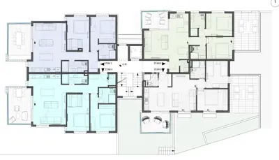 Apartment 73 m², Primošten - 2 bedrooms, garden - 11
