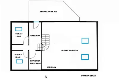 Wohnung 110 m², Kustošija - freier Blick auf die Stadt - 19