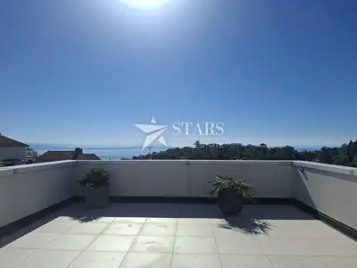 Penthouse 96 m², Pobri - pogled na Kvarner i dvije terase