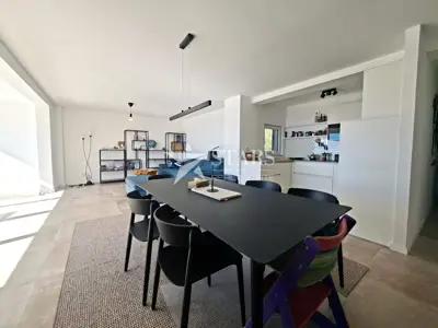 Penthouse 96 m², Pobri - Blick auf Kvarner und zwei Terrassen - 5