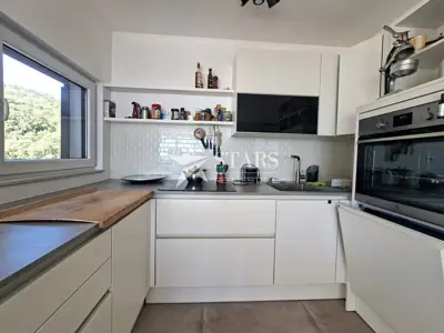 Penthouse 96 m², Pobri - Blick auf Kvarner und zwei Terrassen - 7