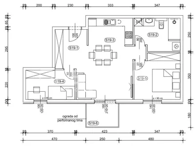 Stan 63,65 m², Odra - 3 sobe, balkon i parkirno mjesto - 2