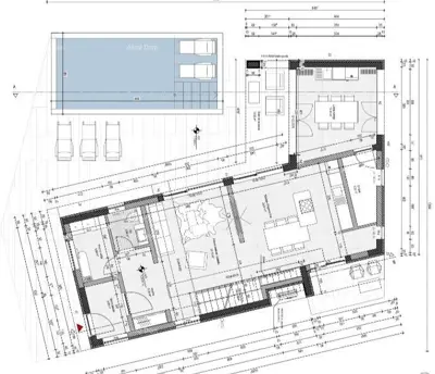 Kuća 193 m², Pomer - pogled na more i 100 m od mora - 19