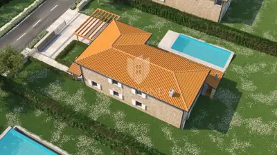 Bauland 1.270 m², Poreč Umgebung, Meerblick - 7