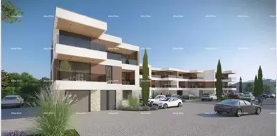 Prodaja- stan u prizemlju, u novom stambenom kompleksu, Valdebek, Pula! Zg4 S1