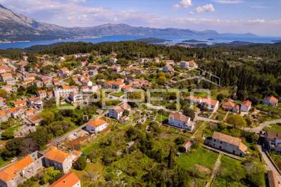 Građevinsko zemljište 440 m², Žrnovo blizu Korčule, mirno okruženje