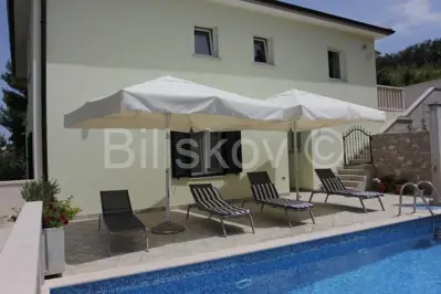 Vila 230 m², Splitska na Braču, bazen i pogled na more - 2