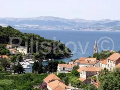 Vila 230 m², Splitska na Braču, bazen i pogled na more - 21