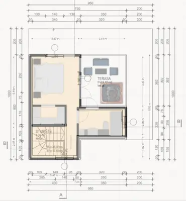 PRODAJA, KUĆA, REMETE, REMETSKI KAMENJAK, ROH-BAU, 160 m² NKP. - 6